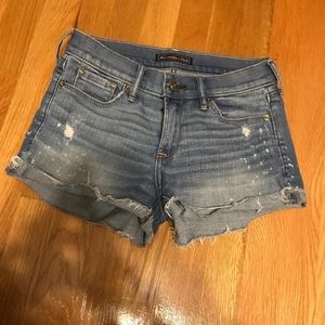 Mid-Rise Jean Shorts